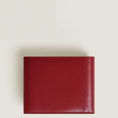 Portefeuille Montblanc Meisterstück 6cc Rouge de Falun