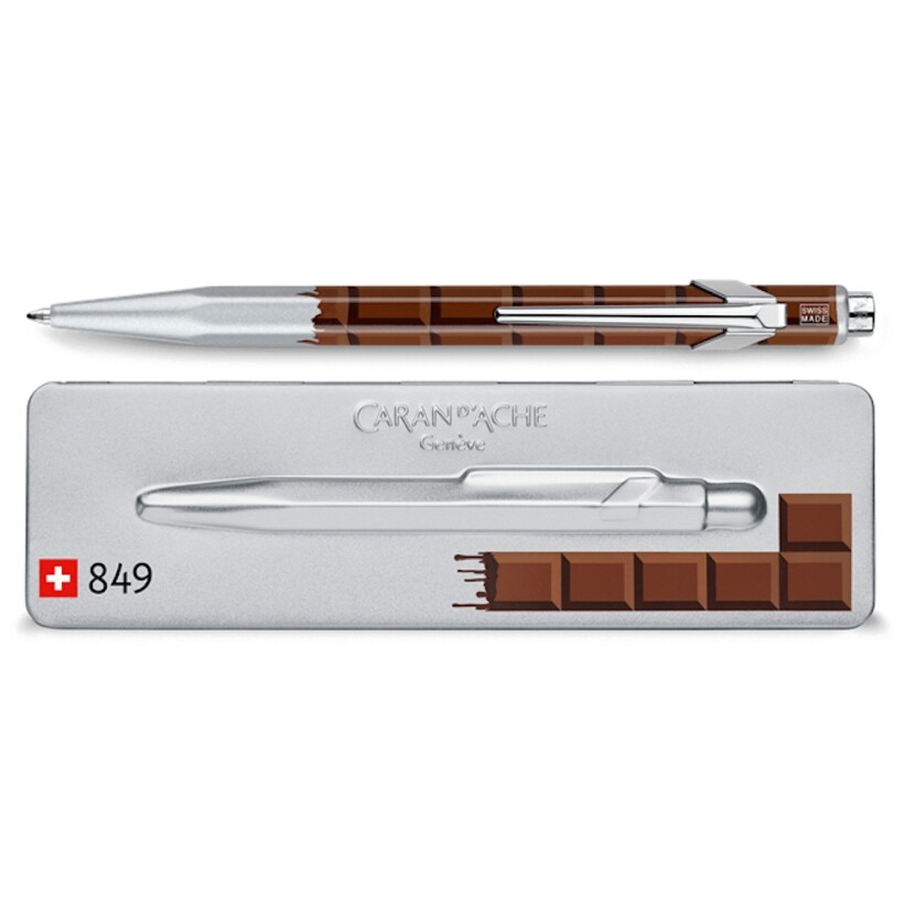 Stylo Bille Caran d'Ache 849™ CHOCOLAT avec Étui