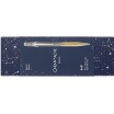 Stylo Bille CARAN D'ACHE 849™ COSMIC BLUE Doré – Édition Spéciale