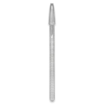 Stylo bille BIC X Tournaire Cristal Alchimie Blanc