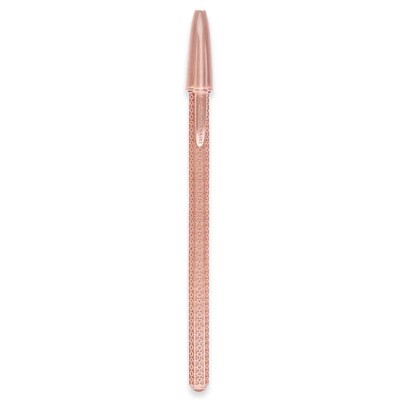 Stylo bille BIC X Tournaire Cristal Alchimie Rose