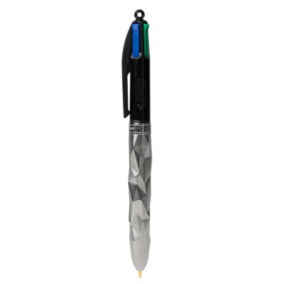 Stylo bille BIC  x Orlinski X Tournaire 4 Couleurs Ruthénium - Série limitée