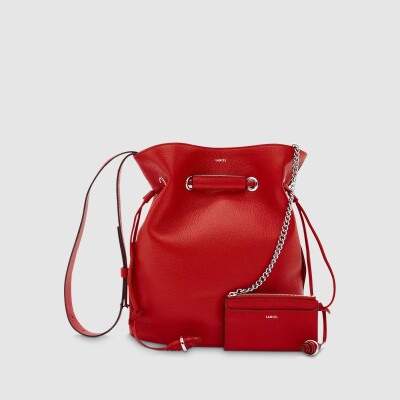 Sac seau Le Huit de Lancel L Rouge