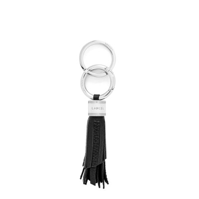 Porte-clés Lancel Pompom petit modèle Noir