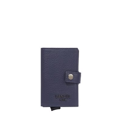 Porte-cartes smart Côme de Lancel bleu marine