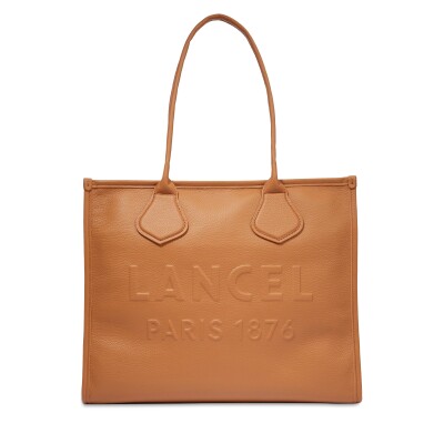 Sac cabas zippé Jour de Lancel L Camel