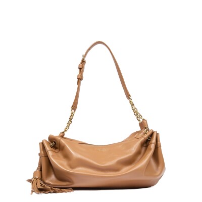 Sac porté croisé Mabelle de Lancel S zippé Camel