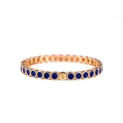 Bracelet Simone à Bordeaux Colormind Mini en métal emaillé Klein M