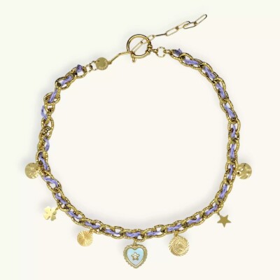 Collier monsens BYZANCE Lilas