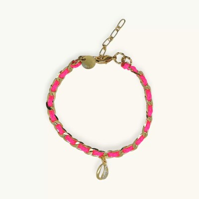 Bracelet monsens COUTURE Rose Fluo
