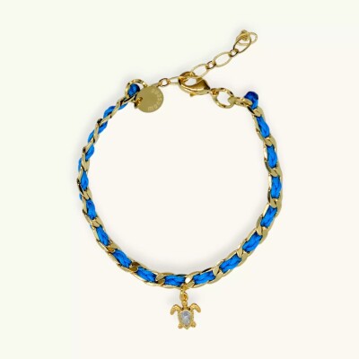 Bracelet monsens COUTURE Bleu Ciel
