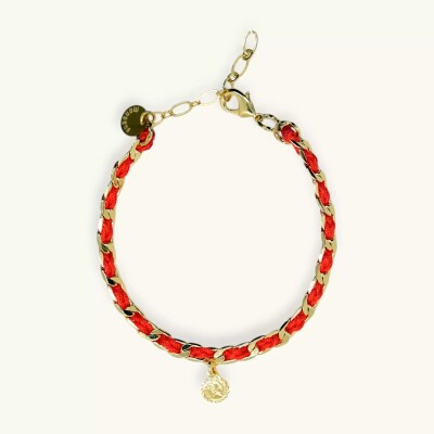 Bracelet monsens COUTURE Rouge