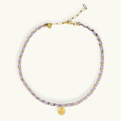 Collier monsens COUTURE Lilas