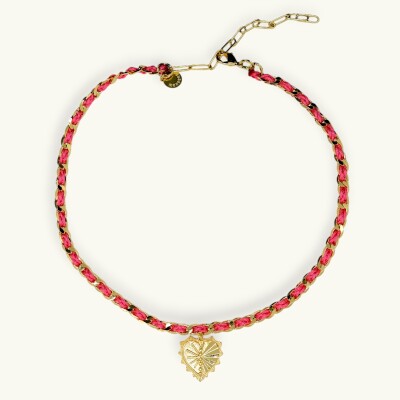 Collier monsens COUTURE Rose