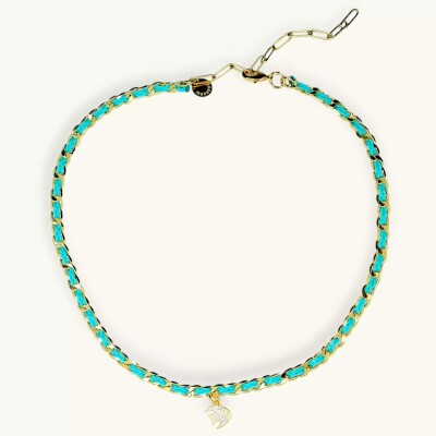 Collier monsens COUTURE Turquoise