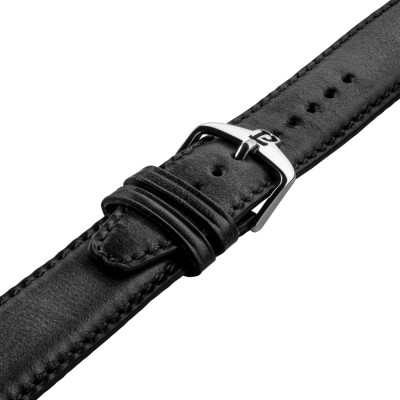 Montre 1977 Edmond Automatique 40mm Cadran noir, cuir noir