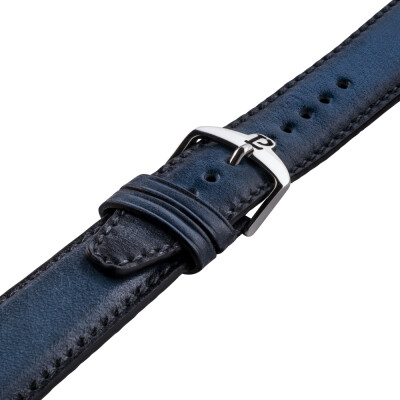 Montre 1977 Edmond Automatique 40mm Cadran saumon, cuir noir