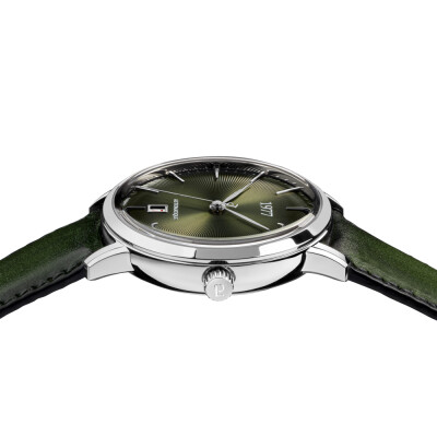 Montre 1977 Edmond Automatique 40mm Cadran vert, cuir vert