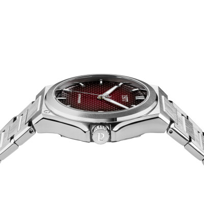 Montre 1977 Arsène Automatique 42,5mm Cadran bordeaux, bracelet acier