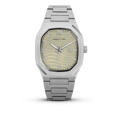 Montre unisexe Maison du Temps MTPhi Vert Acier