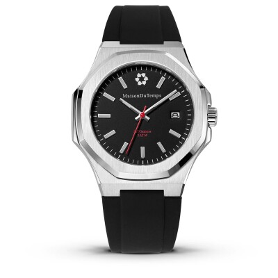 Montre Homme Maison du Temps MTGamma Silicone Noir