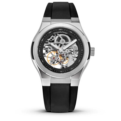 Montre Homme Maison du Temps MTEpsilon Silicone Noir