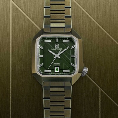 Montre March LA.B AM2 Slim Automatique Corporate Kaki