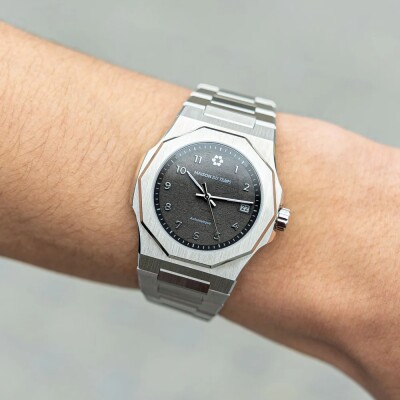 Montre Homme Maison Du Temps MTZETA Météorite Acier