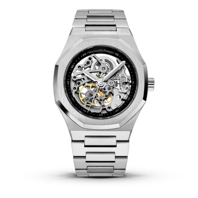 Mntre Homme Maison Du Temps MTBETA 42mm SKELETON Acier