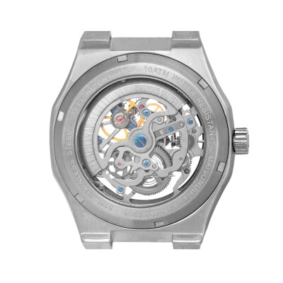 Mntre Homme Maison Du Temps MTBETA 42mm SKELETON Silicone Turquoise