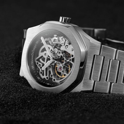Mntre Homme Maison Du Temps MTBETA 42mm SKELETON Acier
