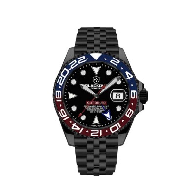 Montre Blackout Concept GMT DRIVER ANNIVERSARY BLACK Automatique