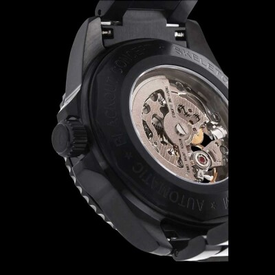 Montre Blackout Concept OCEAN MASTER SKELETON BLACK Automatique