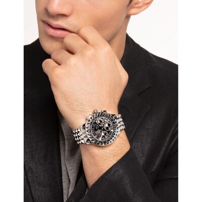 Thomas Sabo WA0358-201-203 Rebel at Heart Chronographe Montre Homme 43mm