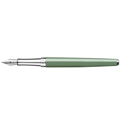 Stylo Plume CARAN D'ACHE LEMAN SLIM Vert de gris M - Edition spéciale
