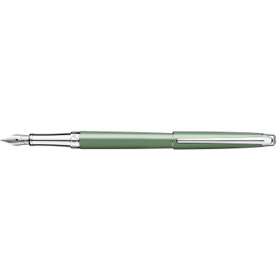 Stylo Plume CARAN D'ACHE LEMAN SLIM Vert de gris M - Edition spéciale