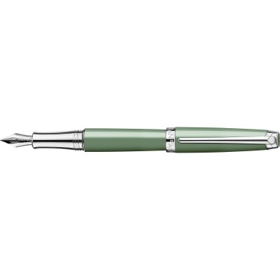 Stylo Plume CARAN D'ACHE LEMAN Vert de gris M - Edition spéciale