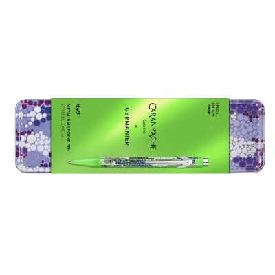 Stylo Bille CARAN D'ACHE 849™ GERMANIER Vert – Édition Spéciale
