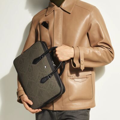 Porte-documents fin Montblanc 4810 Kaki
