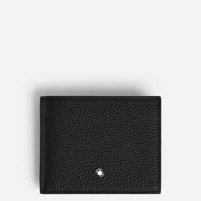Portefeuille Montblanc 4CC avec porte-monnaie Noir