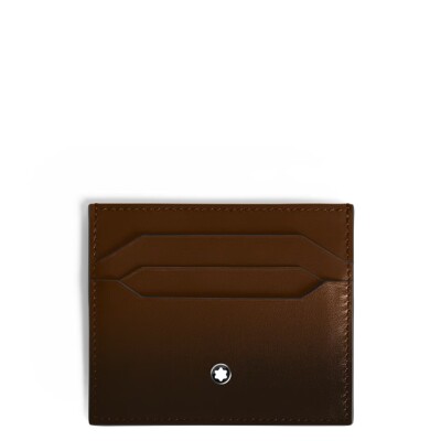 Porte-cartes Montblanc 6cc Meisterstück Sfumato brown