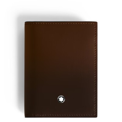 Porte-cartes Montblanc 4cc Meisterstück Sfumato brown