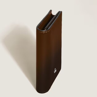Porte-cartes Montblanc 4cc Meisterstück Sfumato brown