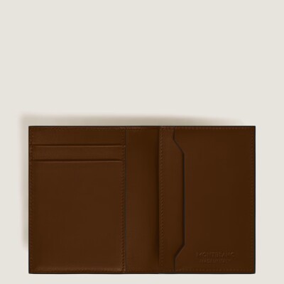 Porte-cartes Montblanc 4cc Meisterstück Sfumato brown