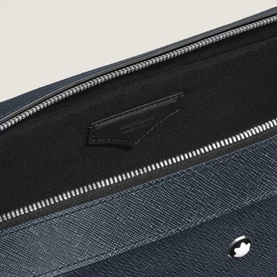 Porte-Documents Montblanc Moyen Modèle avec Poche en Cuir Sartorial