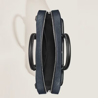 Porte-Documents Montblanc Moyen Modèle avec Poche en Cuir Sartorial