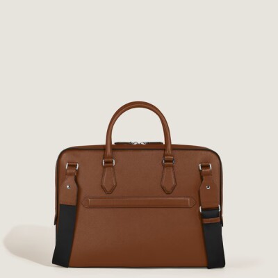 Porte-Documents Montblanc Fin en cuir Sartorial Fauve
