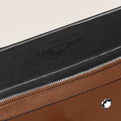 Porte-Documents Montblanc Fin en cuir Sartorial Fauve