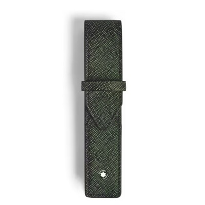 Étui pour 1 Instrument d'Écriture Montblanc Enveloppe Sartorial Kaki