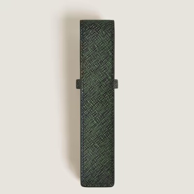Étui pour 1 Instrument d'Écriture Montblanc Enveloppe Sartorial Kaki